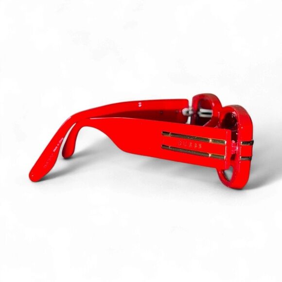 GUESS NWT Vibrant Red Sunglasses - Picture 4 of 14